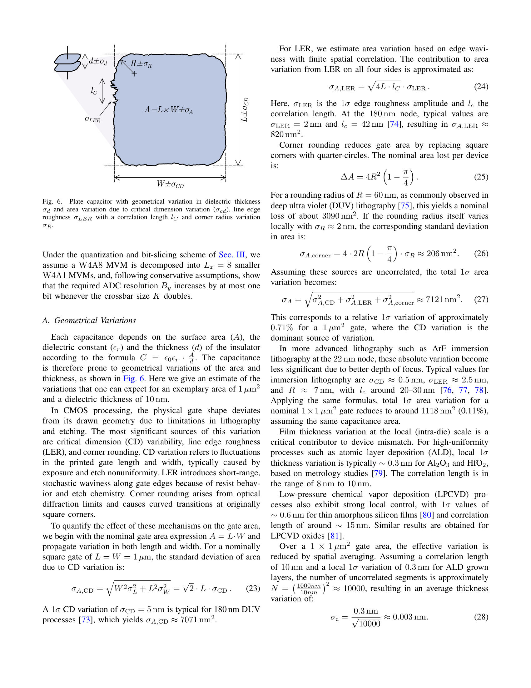 Page 7 of A Blueprint for Accurate, Energy-Efficient DNN Inference via Capacitive In-Memory Processing