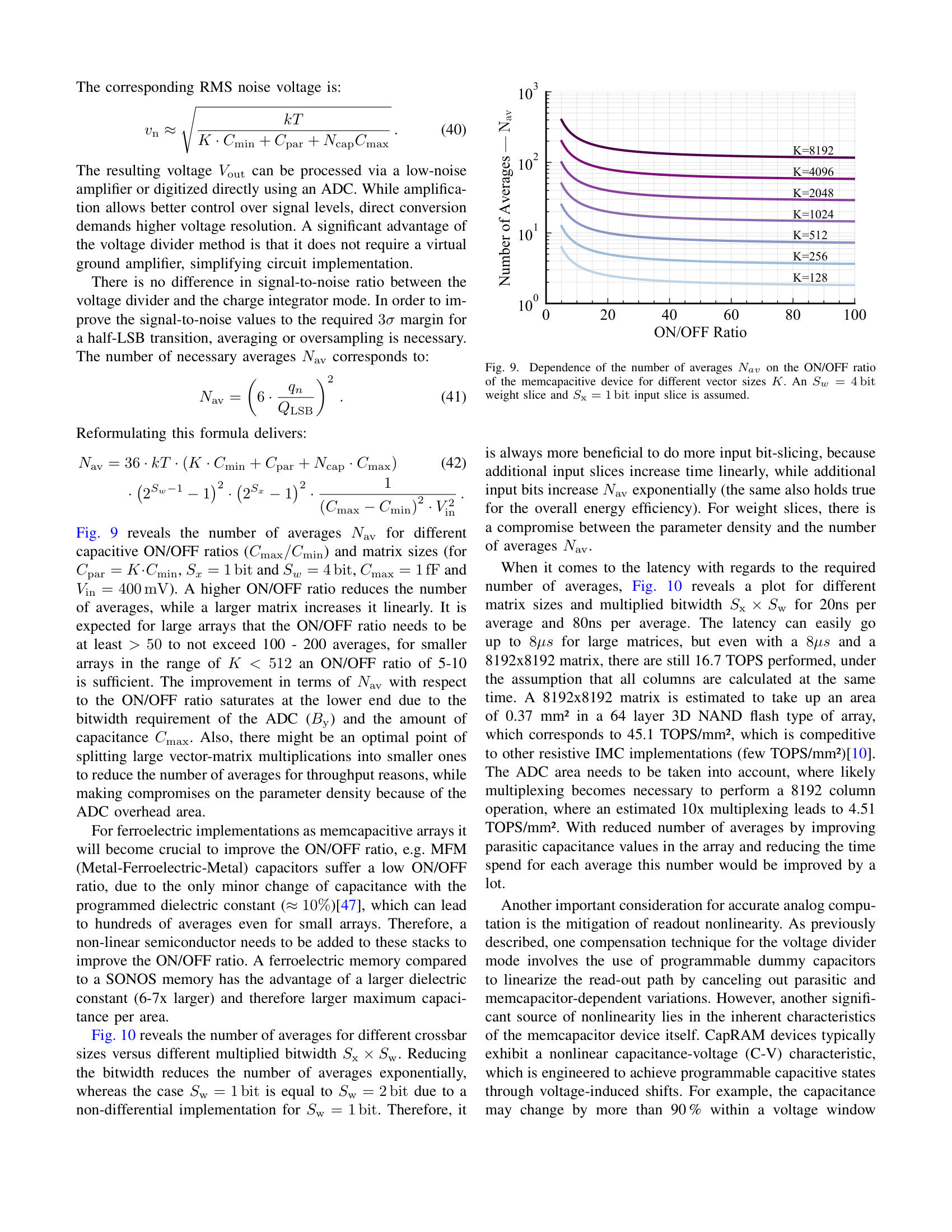 Page 10 of A Blueprint for Accurate, Energy-Efficient DNN Inference via Capacitive In-Memory Processing